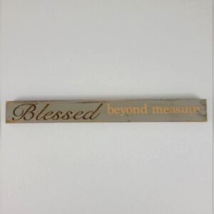 Gray and Brown Wall Decor Sign